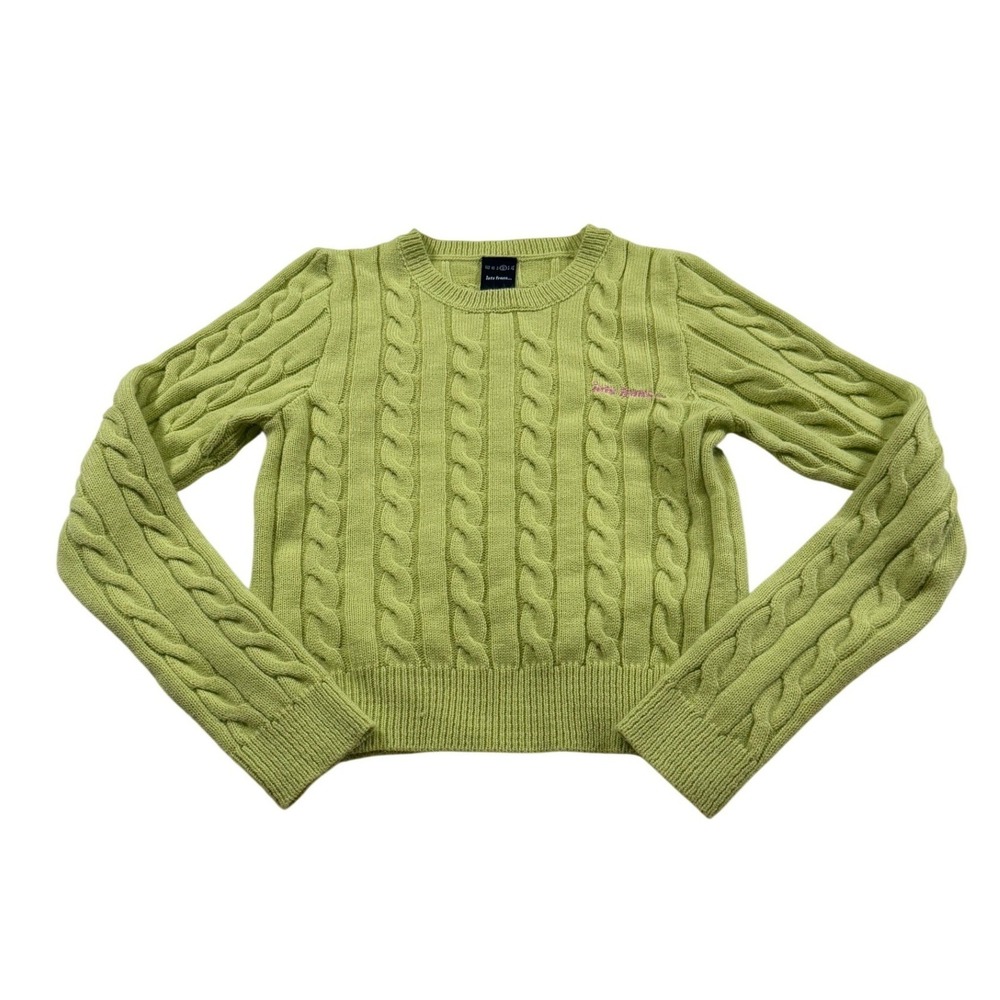 iets frans Cable Knit Sweater Urban Outfitters Retro Streetwear Y2K Chunky M